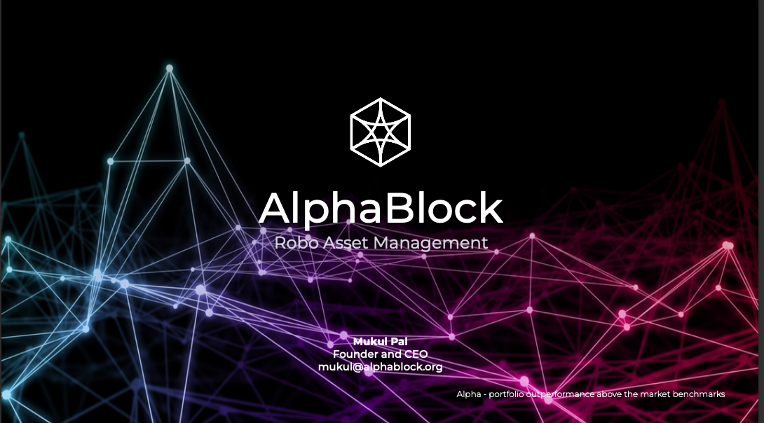 AlphaBlock Pitch Deck